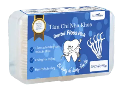Tăm Chỉ Nha Khoa Famapro Hộp 50 Cây